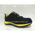 Black Suede MD+Rb Cemented Sole Safety Shoes (HQ0161032)